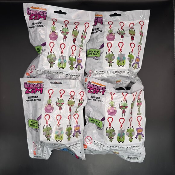 24x INVADER ZIM HANGERS - EXCLUSIVE BLIND BAG SEALED (FULL CASE) - Picture 8 of 10